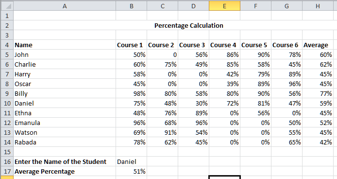 Vlookup with the Countif Function in Microsoft Excel