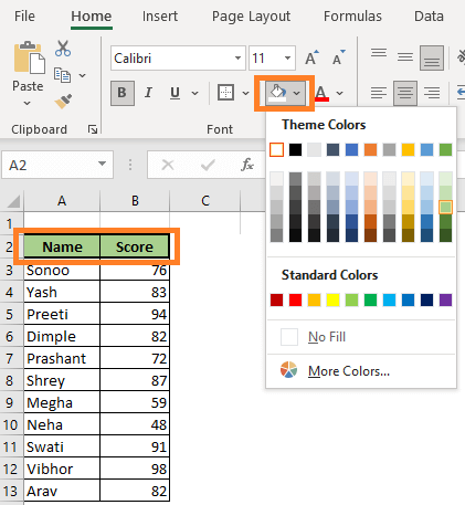 What is Formatting in Excel?