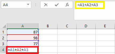 What is Relative Reference in Excel