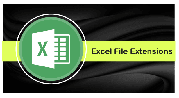 excel template file extension