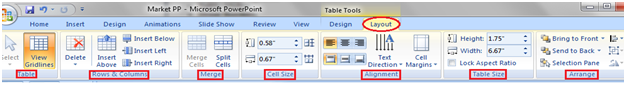 how-to-modify-or-format-table-powerpoint-javatpoint