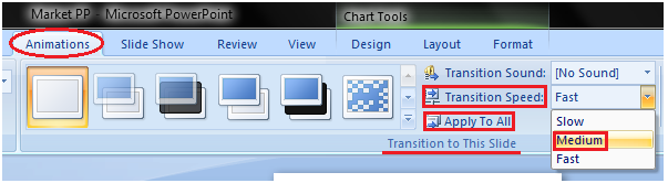 How to Set Slide Transition Speed Powerpoint - javatpoint