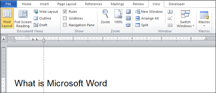 how to set a first line indent in word