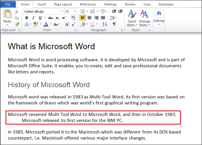 how to make a first line indent in word