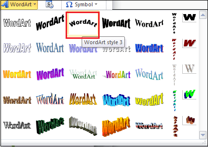 how to design a logo in word