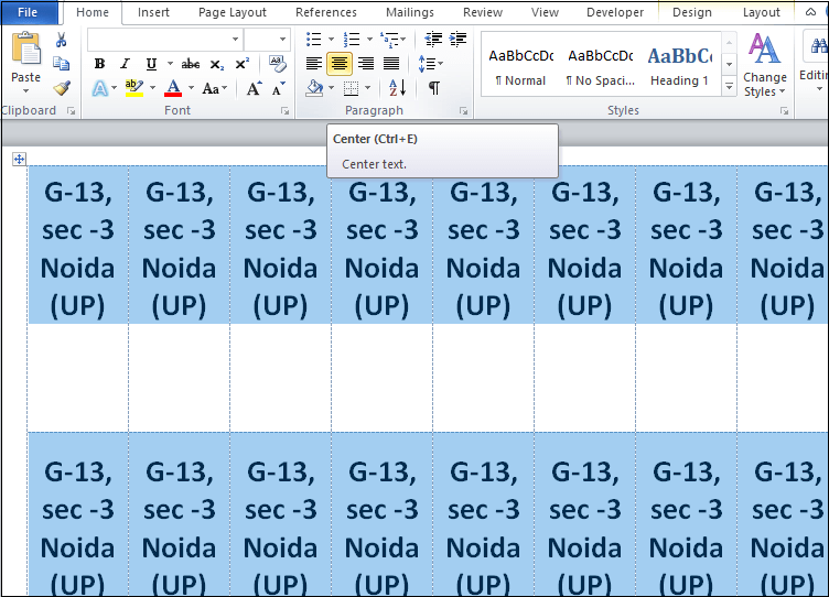 how-to-create-labels-in-word-javatpoint