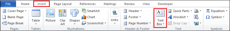 How to curve text in Microsoft Word document