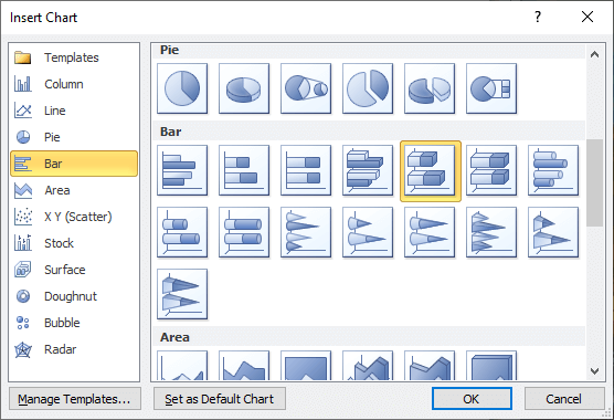 how-to-insert-a-graph-chart-in-word-javatpoint