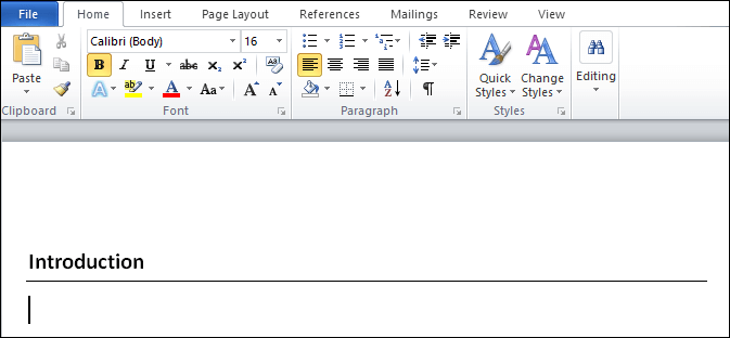 How To Draw Line In Word 