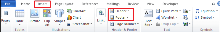 What Is A Header And Footer In Ms Word