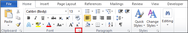 How to insert Subscript and Superscript in Word