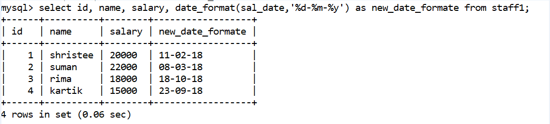 Mysql Date Timezone