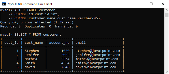 Alter Table Column Name In Sql Query Elcho Table