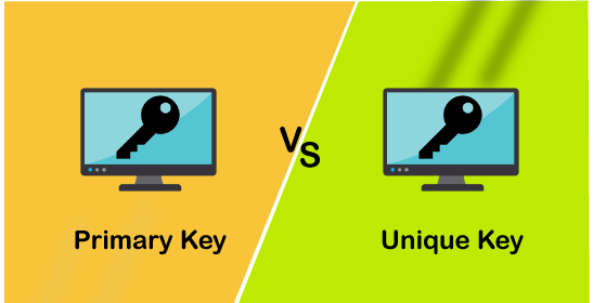 Primary Key vs Unique key