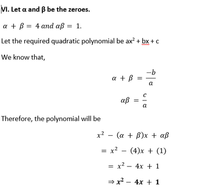 NCERT Solutions Class 10 Maths Chapter-2 : Polynomials