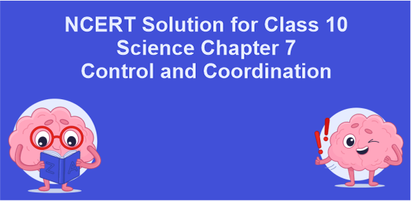NCERT Solutions for Class 10 Science Chapter 7 Control and Coordination