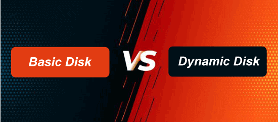 Basic Disk vs Dynamic Disk