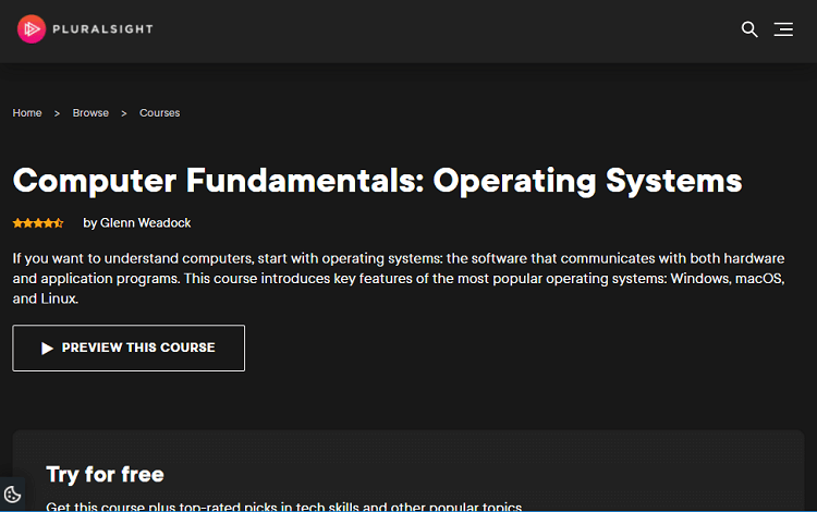 Best courses for the operating system