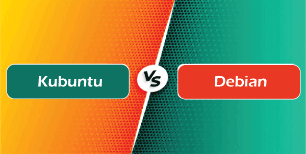 Difference between Kubuntu and Debian Operating System
