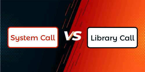 System Call vs Library Call