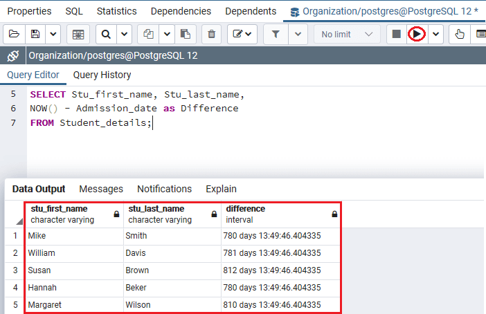 Sql Current Date And Time Month Year Etc In Postgresql Vrogue