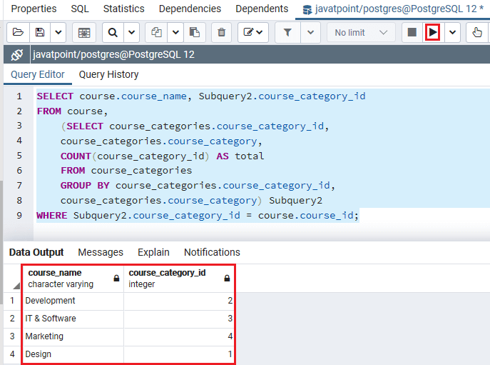 PostgreSQL PostgreSQL 