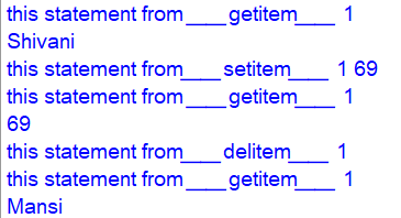 __getitem__() in Python
