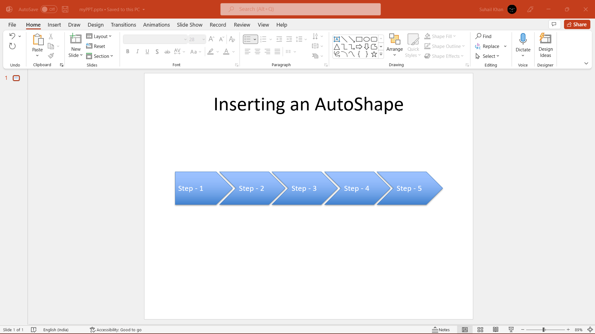 Creating and Updating PowerPoint Presentation using Python