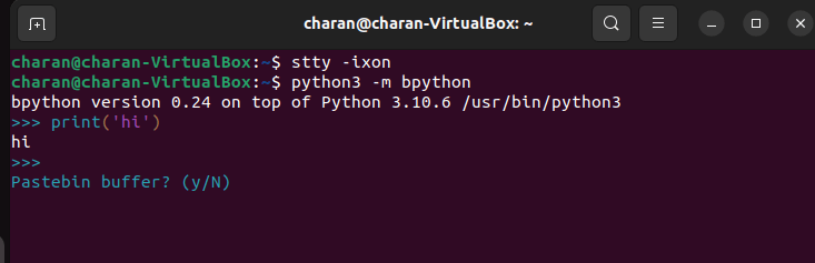 了解有关bpython:一个具有类似ide功能的Python REPL