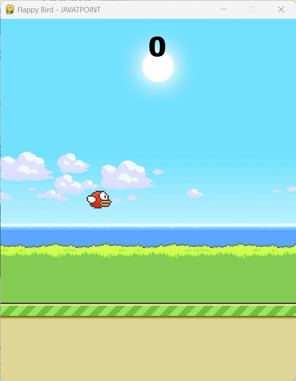 Flappy Bird Game using PyGame in Python