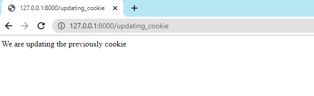 How to handle cookies in Django