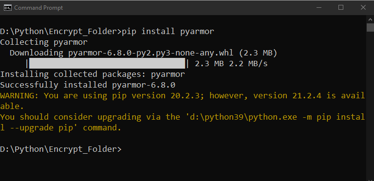 Obfuscating a Python program
