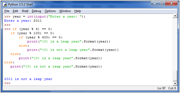 Python Program To Check Leap Year Python Tutorials