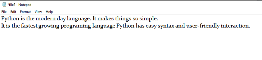 Python 文件处理