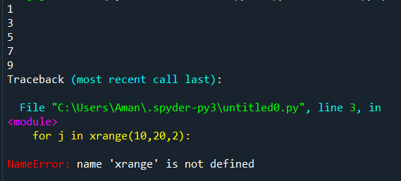 range() Vs. Xrange() Python