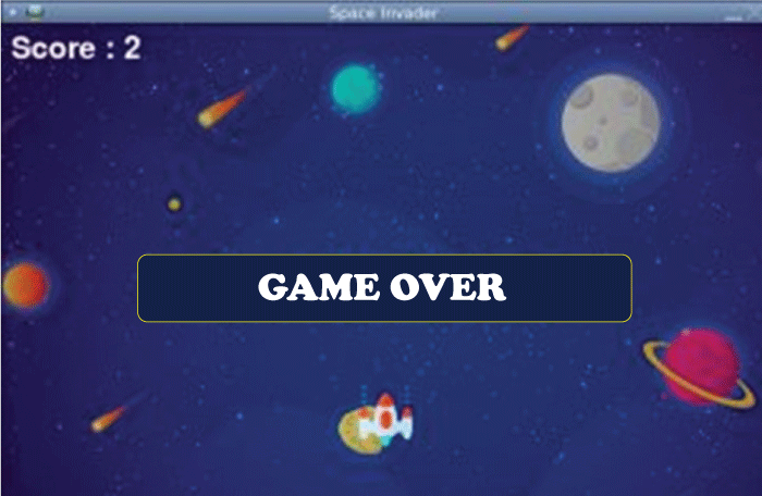 Space Invaders game using Python
