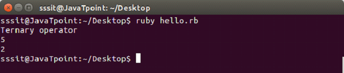 Ruby operators 3