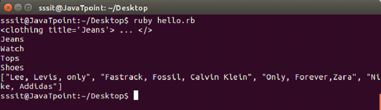 Ruby Xpath and xslt 1
