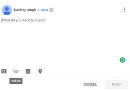 SMO How To Post Message In Google 1