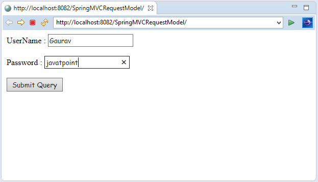 Spring MVC Model Interface