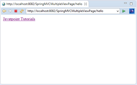 Spring MVC Multiple View page