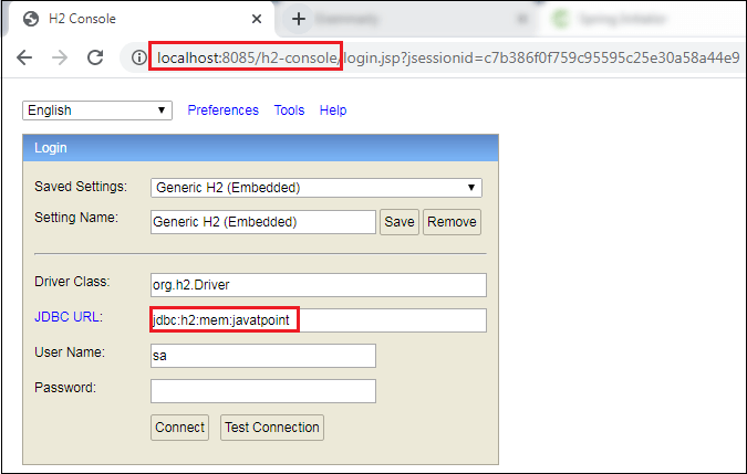 Spring Boot Starter Data JPA Javatpoint