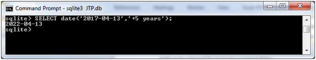 SQLite Date time function 11