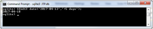 SQLite Date time function 15