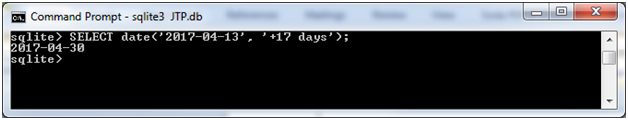 SQLite Date time function 8