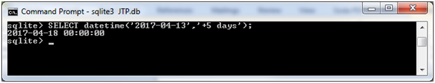 sqlite order by datetime not working