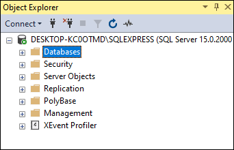 SQL Server CREATE DATABASE