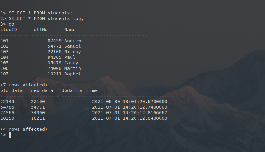 SQL Server CURRENT TIMESTAMP Function Javatpoint