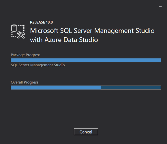 SQL Server Management Studio 