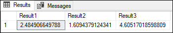 SQL Server Mathematical Functions